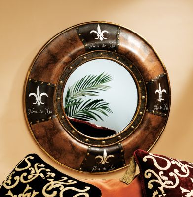 The Fleur de Lis Wall Mirror