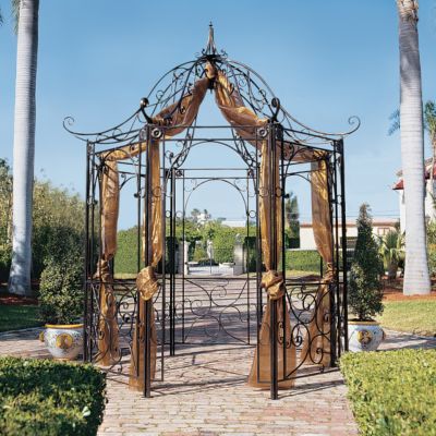 The Amelie Architectural Steel Garden Gazebo