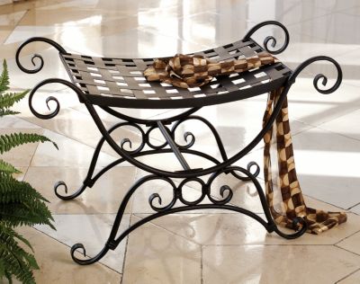The Athena Scrollwork Bench