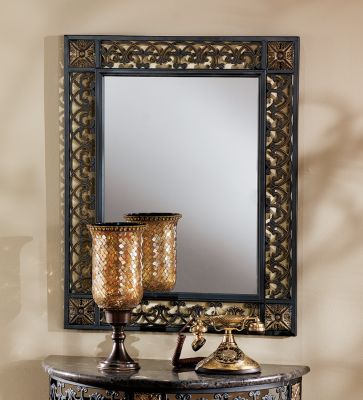 LÃge Nouveau Metalwork Mirror