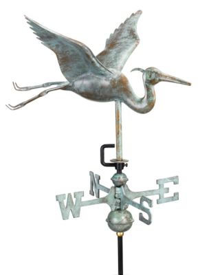 Blue Heron Garden-Size Weathervane -