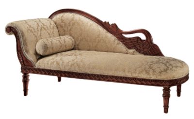 Swan Fainting Couch (Left Version) (Shown Here)