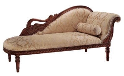 Swan Fainting Couch (Right Version)