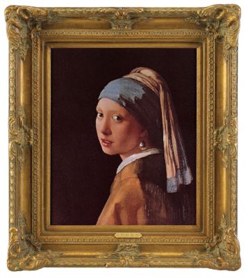 The Girl with a Pearl Earring Classic Art Reproduction - Small