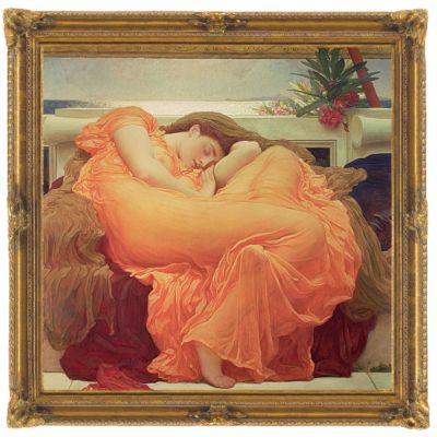 Flaming June: Classic Art Reproduction (Grande)