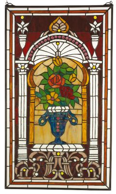 L'Arc des Fleurs Stained Glass Window