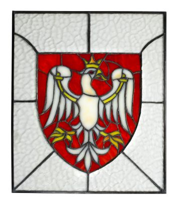 White Eagle Stained Glass Window