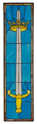 Knight s Sword Stained Glass Window