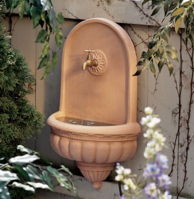 The Village of San Gimignano Wall Fountain