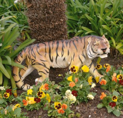 Power and Grace Sumatran Tiger Sculpture