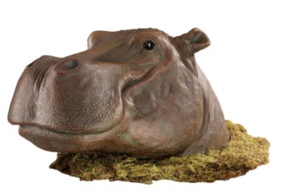Huey, the Hippo Garden Sculpture