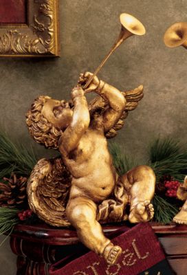 Trumpeting Angels of St. Peters Square (Boy Angel)