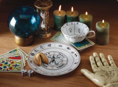 Mystical Zodiac Fortune Porcelain Cup and Saucer Set