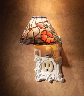 Hummingbird Porcelain Nightlight