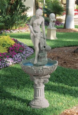 Demeter, Goddess of the Earth Sculptural Fountain