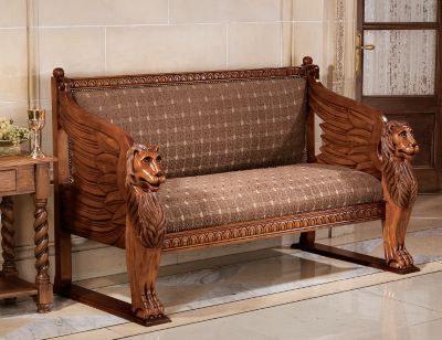 The Lord Raffles Winged Settee