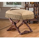 Edwardian Cross-Frame Bench