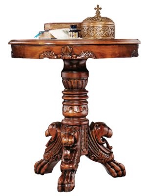 Accent Table - Heraldic Lion Accent Table