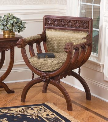 San Lorenzo Renaissance Cross-Frame Chair