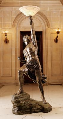 Prometheus Sculptural Floor Lamp