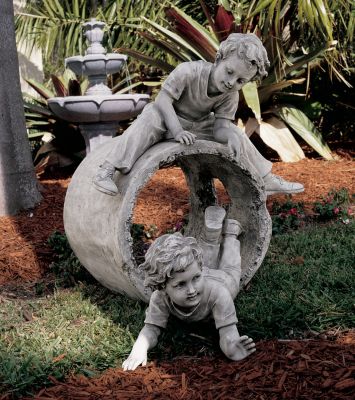 Hide and Seek Garden Sculpture