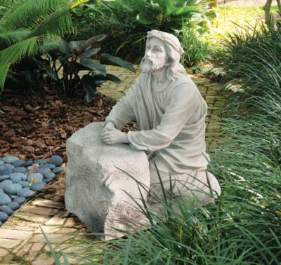 Jesus in the Garden of Gethsemane Sculpture