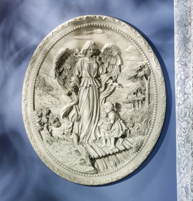 The Childrens Guardian Angel Wall Plaque