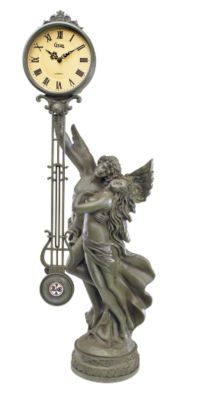 Cupid and Psyche Sculptural Pendulum Clock