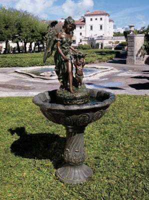 Heavenly Moments Angel Sculptural Fountain