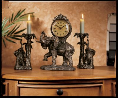 Pachyderms Passage Clock