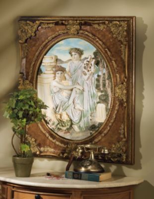 Korinna&rsquo;s Maidens Sculptural Wall Frieze