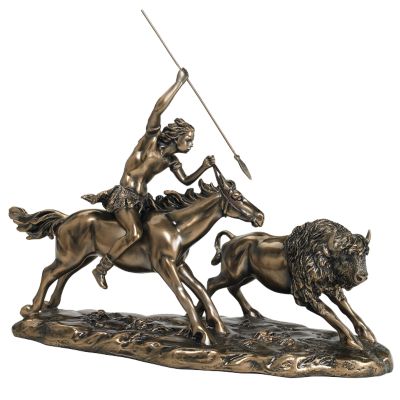 The Young Buffalo Hunter Sculpture