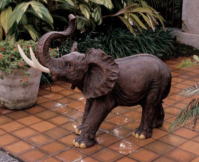 Triumphant Entry Elephant Sculpture