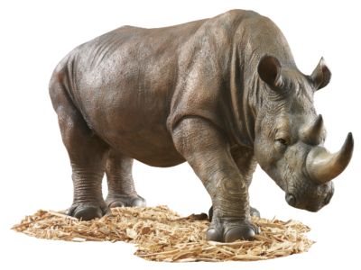 South African Rhino Garden Sculpture