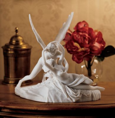 Cupid and Psyche Sculpture - Large