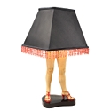 A Gorgeous Pair Sculptural Leg Lamp