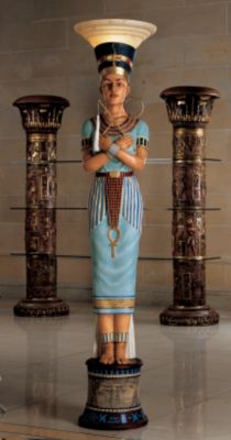 Queen Nefertiti Sculptural Floor Lamp