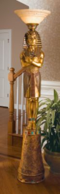 King Tut Sculptural Floor Lamp