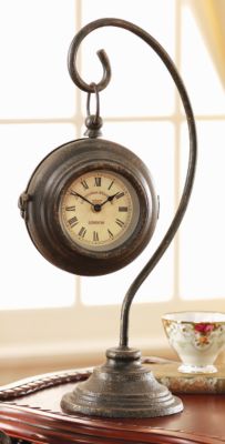 Oldfield Manor Suspended Metal Clock