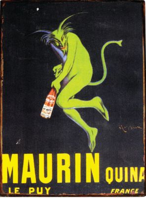 French Advertising Art Replica Tin Signs: Maurin Quina<br>by Leonetto Cappiello