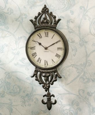 The Regal Crown Metal Wall Clock
