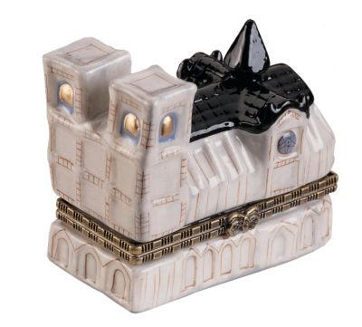 Notre Dame Cathedral Porcelain Box