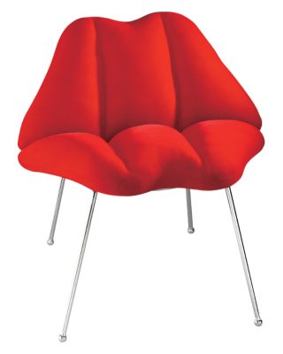 Flirtatious Lips Pop Art Chair