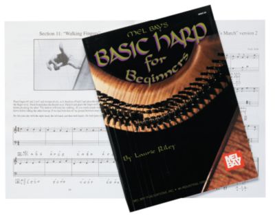 Celtic Rosewood Harp Beginners Book