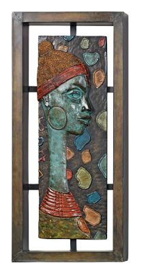 Ndebele Maidens Wall Sculpture Zansl