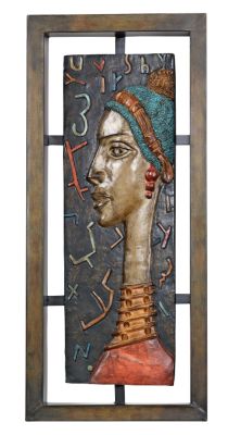 Ndebele Maidens Wall Sculpture Enhla