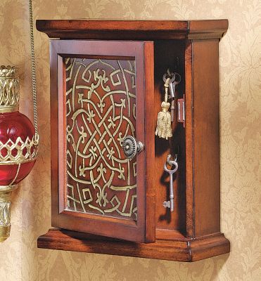 Keys to the Castle Wooden Wall Cabinet - Set of Two
