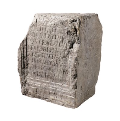 Villa San Pio Architectural Replica Stone Pedestal