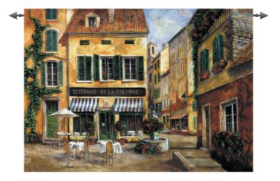 Restaurant De La Colonne Wall Tapestry