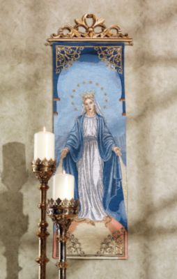 Blessed Virgin Mary Wall Tapestry